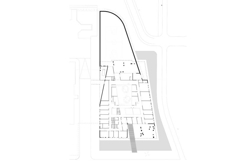 Bekkering Adams Architecten - FJPK - plattegrond begane grond